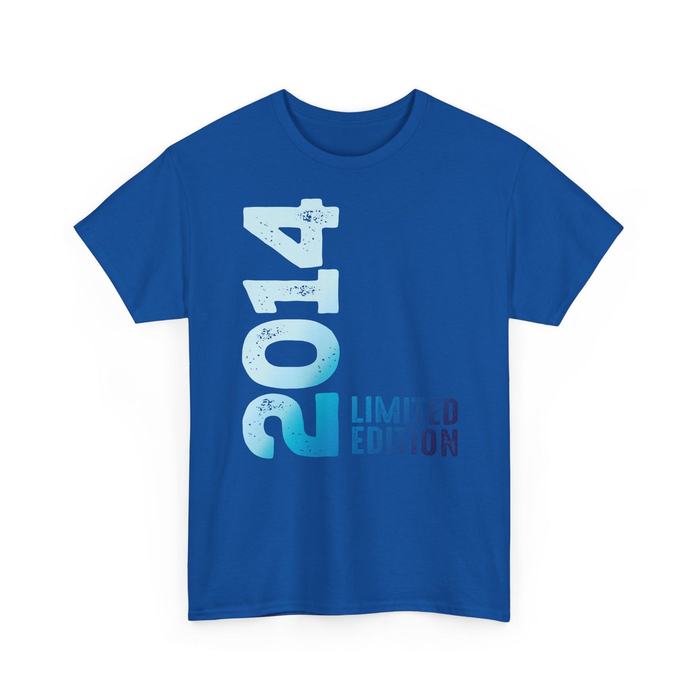 Limited Edition 2014 Geburtstag Hellblau T-Shirt