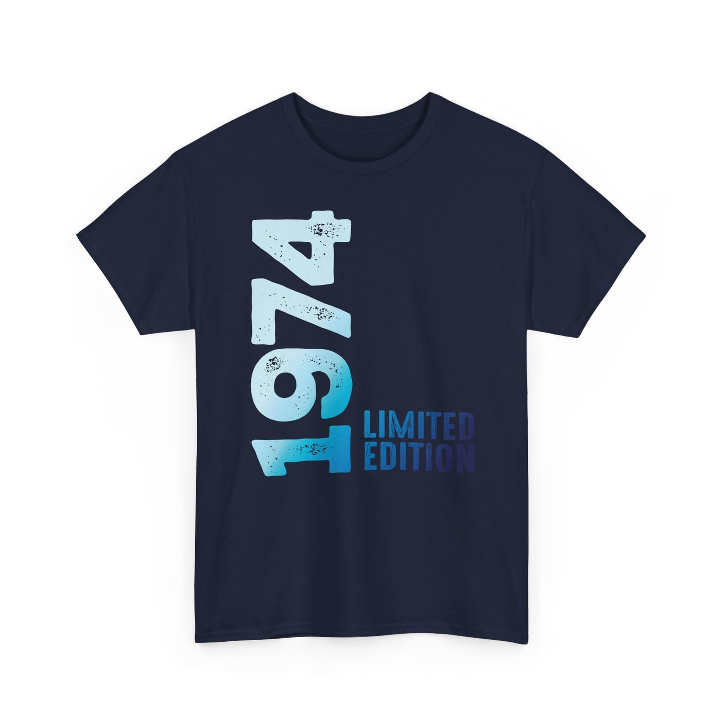 Limited Edition 1974 Geburtstag Hellblau T-Shirt