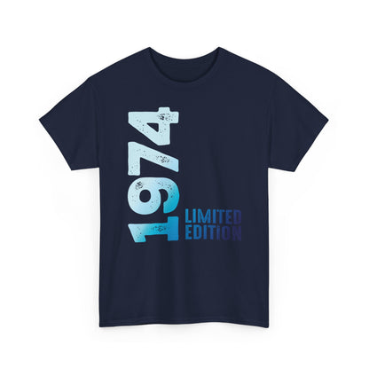 Limited Edition 1974 Geburtstag Hellblau T-Shirt