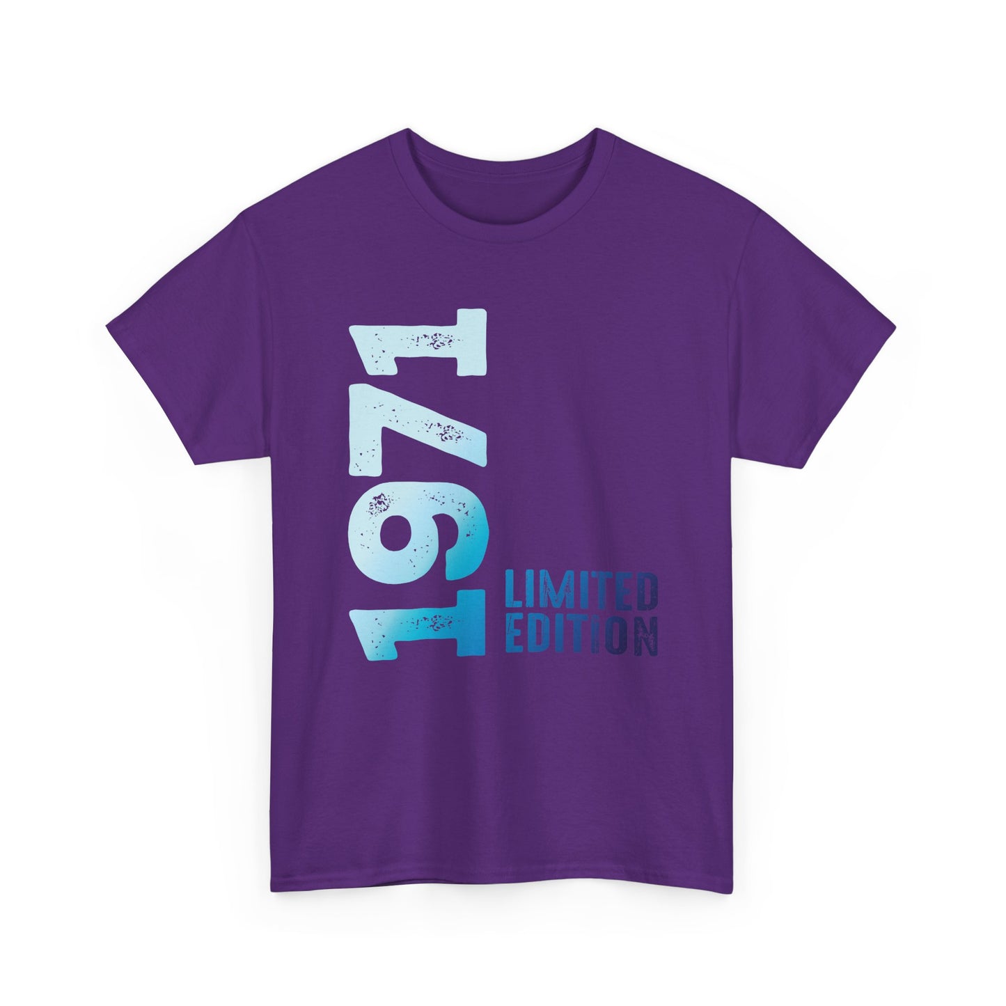 Limited Edition 1971 Geburtstag Hellblau T-Shirt