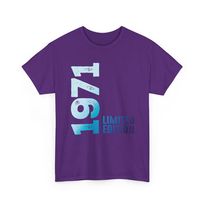Limited Edition 1971 Geburtstag Hellblau T-Shirt