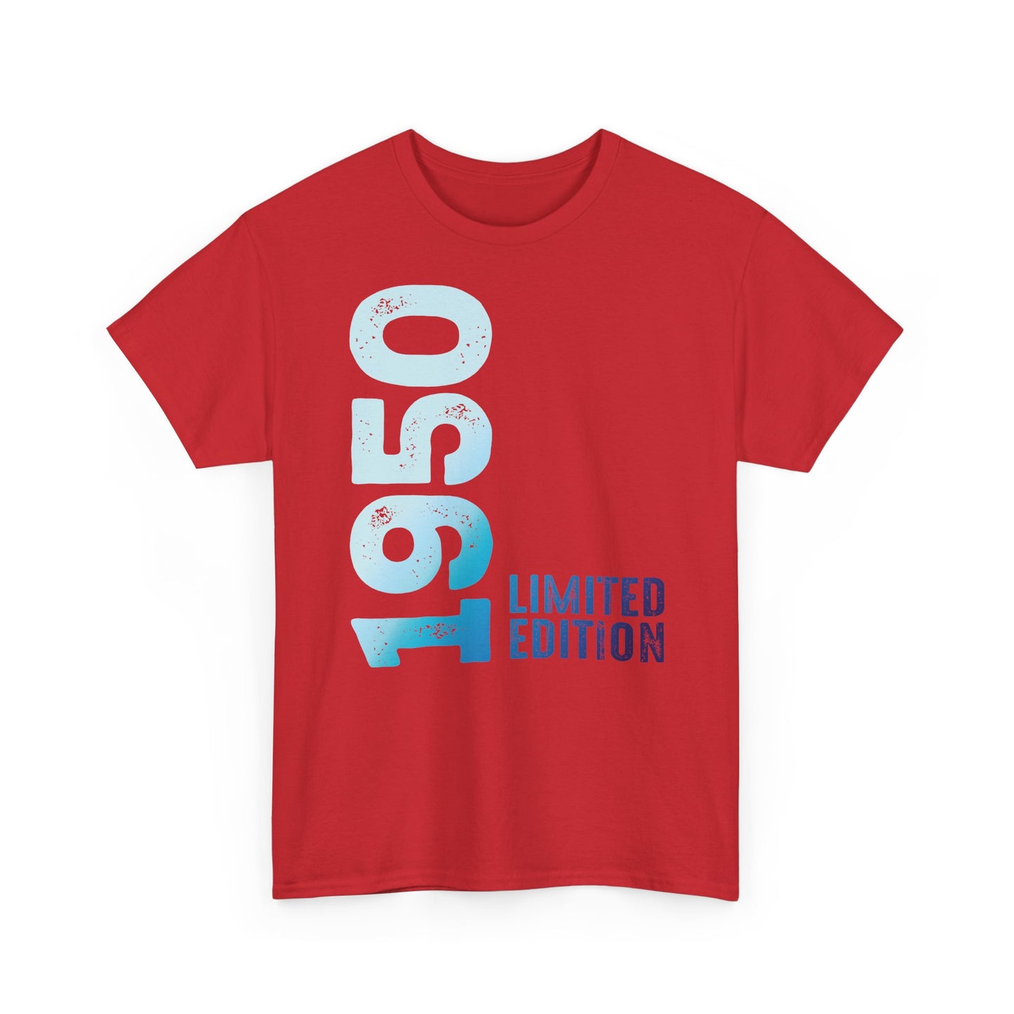 Limited Edition 1950 Geburtstag Hellblau T-Shirt