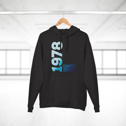 Limited Edition 1978 Geburtstag Hellblau Pullover Hoodie