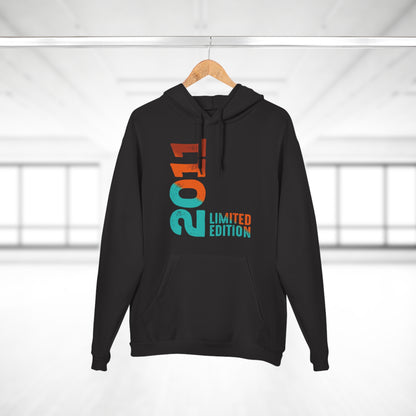 Limited Edition 2011 Geburtstag Orange-Blau Pullover Hoodie