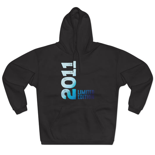 Limited Edition 2011 Geburtstag Hellblau Pullover Hoodie