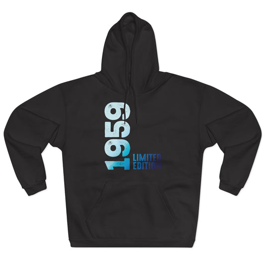 Limited Edition 1959 Geburtstag Hellblau Pullover Hoodie