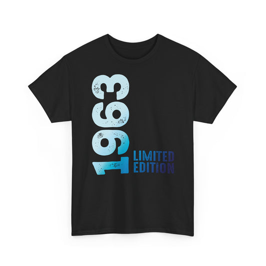 Limited Edition 1963 Geburtstag Hellblau T-Shirt