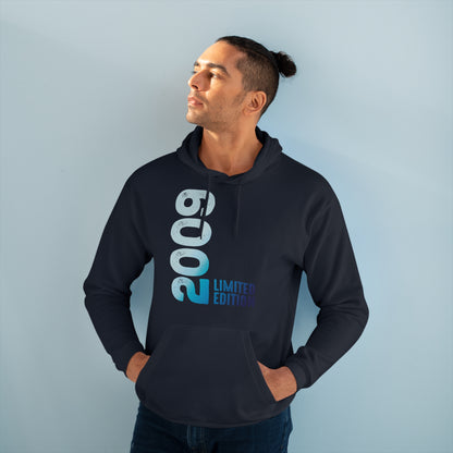 Limited Edition 2009 Geburtstag Hellblau Pullover Hoodie