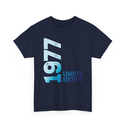 Limited Edition 1977 Geburtstag Hellblau T-Shirt