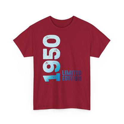 Limited Edition 1950 Geburtstag Hellblau T-Shirt