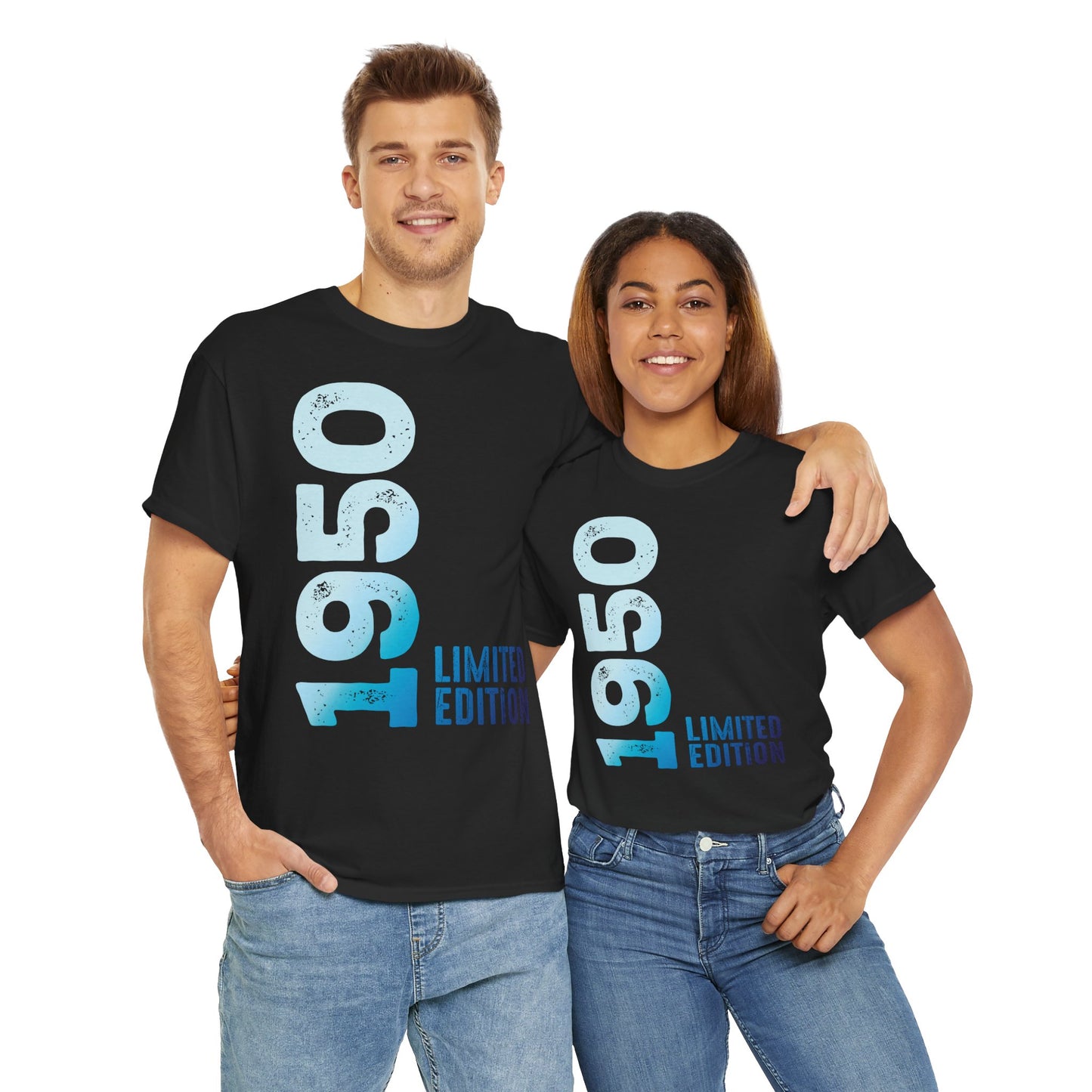 Limited Edition 1950 Geburtstag Hellblau T-Shirt