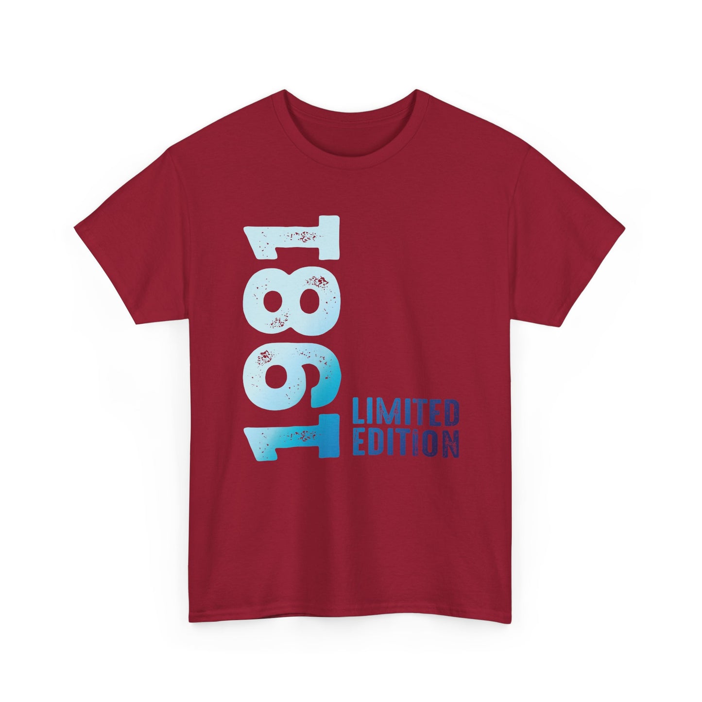 Limited Edition 1981 Geburtstag Hellblau T-Shirt